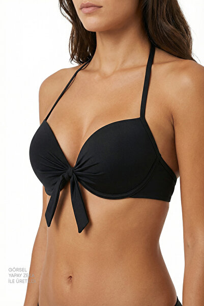 Penti Siyah Cup Bikini Üstü