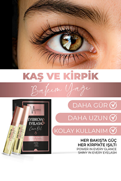 VA COSMETİC Va Cosmetıc Kaş Kirpik Bakım Yağı 10 ml