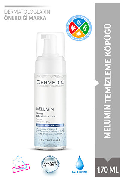 DERMEDIC MELUMIN TEMİZLEME KÖPÜGÜ 170 ML
