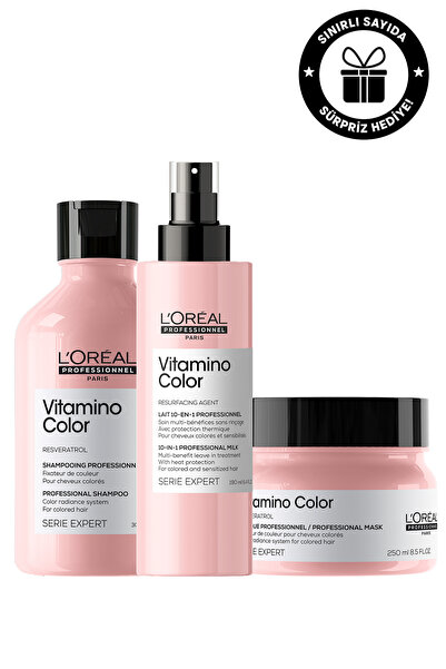 L'oreal Professionnel Serie Expert Vitamino Color Renk Koruyucu Saç Bakım Seti