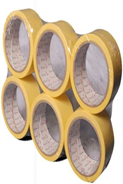 Genel Markalar 6 Lı 48mm Kağıt Bant Maskeleme Bandı