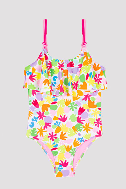 Penti Πολύχρωμο μαγιό με μοτίβο νεαρών κοριτσιών