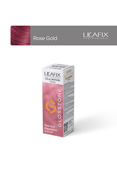 Lilafix Professional Lilafix Glosstone Saç Cila Boyası 100 ml Rose Gold