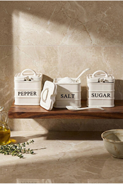 Perotti طقم توابل بورسلين بيانكا 3 قطع 18119