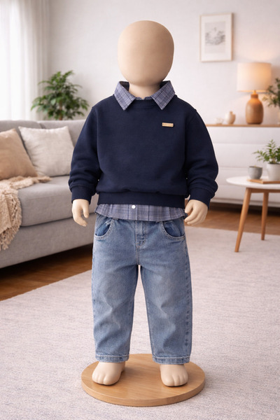 Jikko Baby Boys' Stylish 3-Piece Sets Soft and Cotton Piece Sets