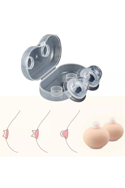 Beauty Box Set de 2 extractor de mamelon din silicon cu vid - în cutie igienă...