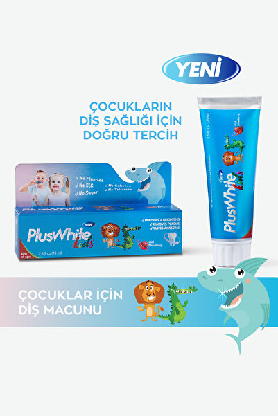 Plus White Çocuklar İçin Diş Macunu 75ML
