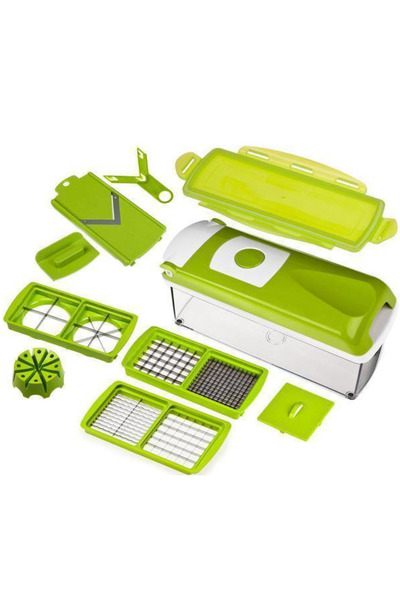 MANDU Razatoare multifunctionala cu 11 piese pentru fructe si legume