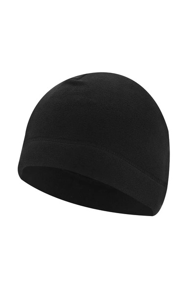 Uygunayakala SBLN.003 - قبعة صوف سوداء دافئة وحشية