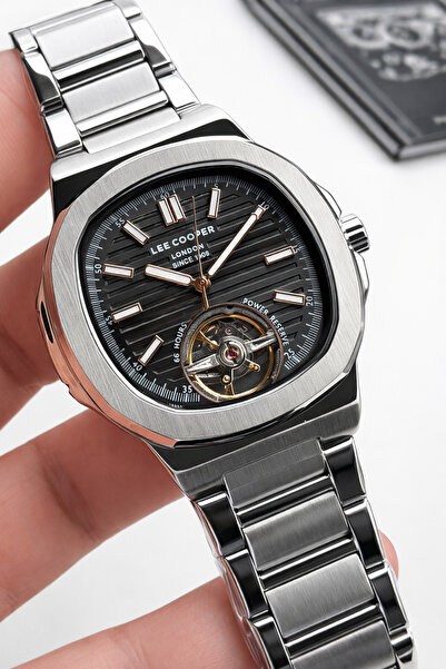Lee Cooper Otomatik Mekanizma Prx Kasa Çelik Kordon 5 Atm Erkek Kol Saati Ot....