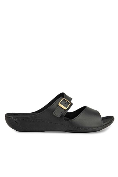 Muya Mesem Anatomical Sole Four Seasons Genuine Leather Women's Slippers
