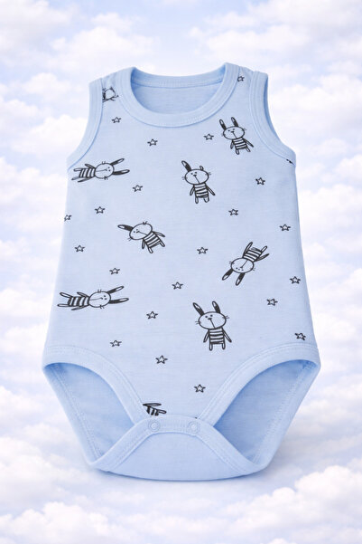 Bulut Anne ve Çocuk Askılı Bebek Çocuk %100 pamuklu Çıtçıtlı Body renkli dese...