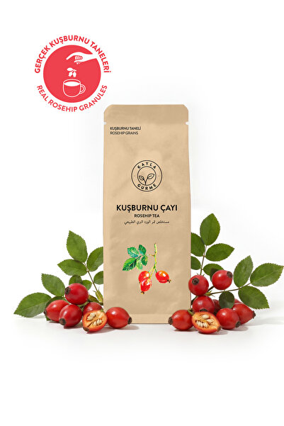 Kayla Gurme Kuşburnu Çayı - Gerçek Kuşburnu Meyve Taneli Çay - 1 kg