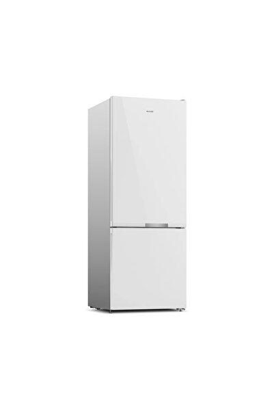 Arçelik 270475 IEBC Beyaz Cam Yapay Zeka Teknolojili Alttan Donduruculu Buzdo...