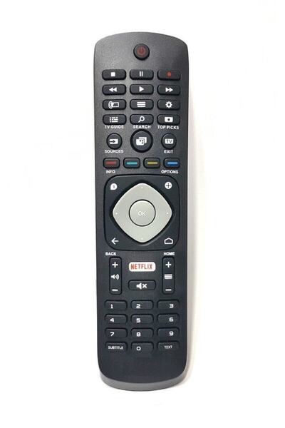Bless Phılıps 3d Led Tv Uyumlu Netflıx Tuşlu Kumanda Rm-l1285