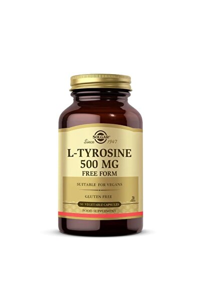 Solgar L-Tyrosine 500mg 50 Vegi Kapsül