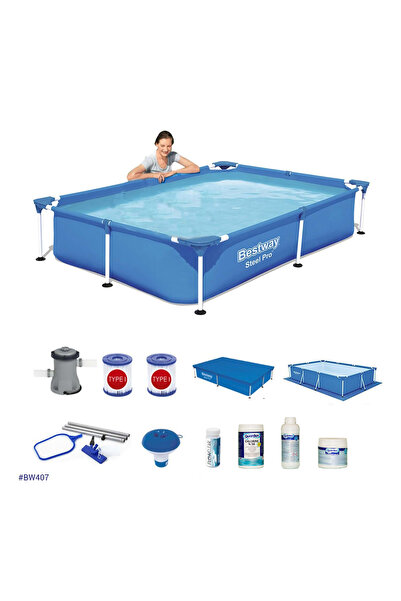 BESTWAY Prefabrik Havuz Seti 221x150x43cm Bw407