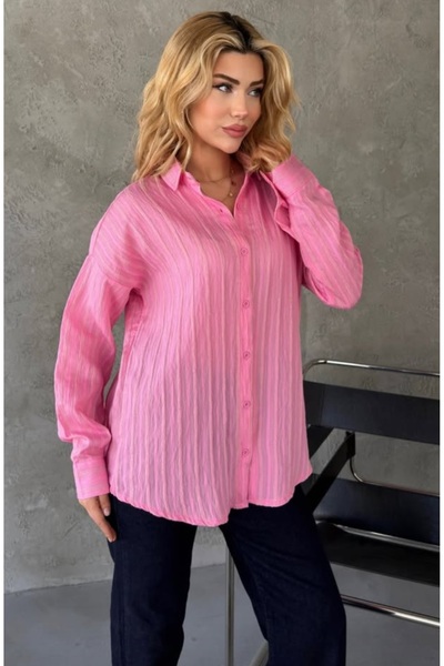 Noa&Noa قميص بأكمام طويلة وتفاصيل خطية