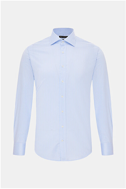 Vakko NON-IRON ÇİZGİLİ DESENLİ GÖMLEK