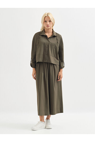 Karaca Kadın Ceket-Haki