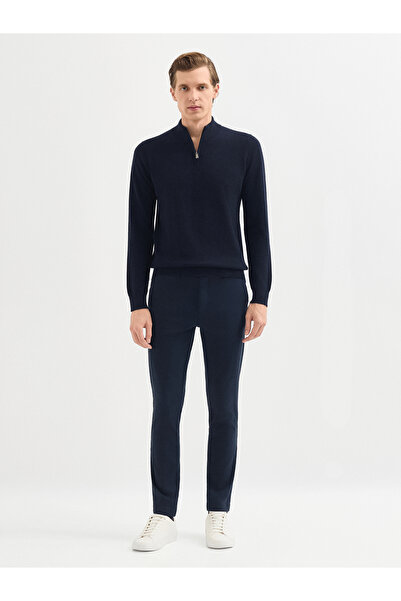 Karaca Erkek Regular Fıt Triko Kazak-Lacivert