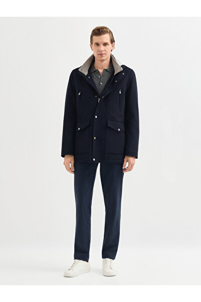 Karaca Erkek Mont-Lacivert