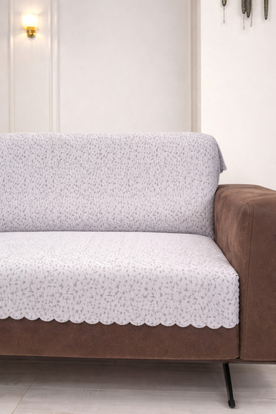 LUNGA VİTA Çita Koltuk Örtüsü Lüks Keçeli Alt Kumaş Kaymaz Koltuk Örtüsü 175x...