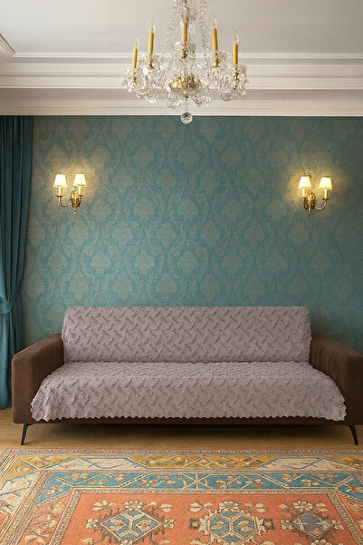 LUNGA VİTA غطاء كرسي فاخر مضاد للانزلاق على الطراز البوهيمي مقاس 180×230 يناس...