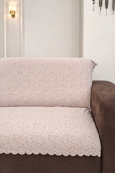 LUNGA VİTA غطاء أريكة من قماش الشيتا الفاخر المخملي، غطاء أريكة مضاد للانزلاق...