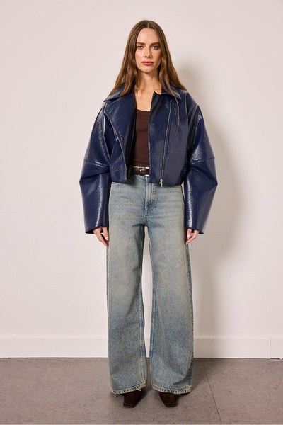 Beyyoglu Rugan Biker Ceket