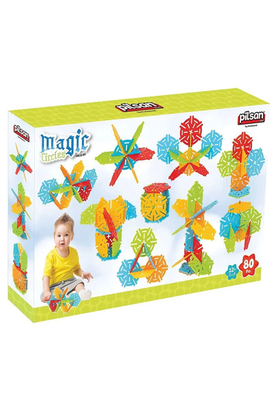 Kids 03 294 دوائر سحرية 80 قطعة