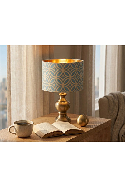 Mivera Maison Kumaş Kaplama Abajur Başlığı (25x20cm)