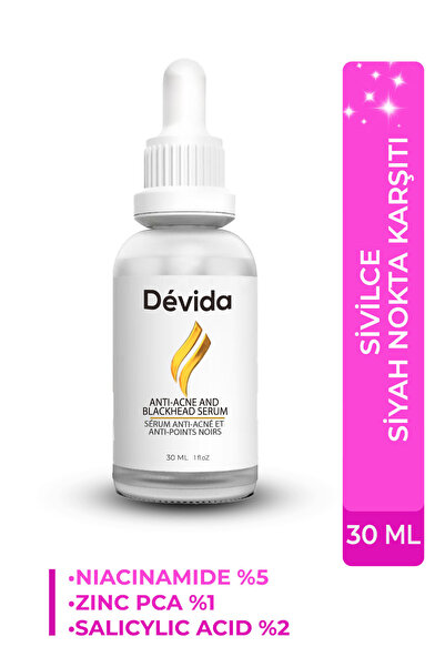 Devida Sivilce Karşıtı Siyah Nokta,Akne Giderici Sérum Elixir Series A260
