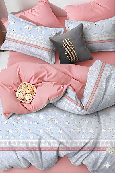 İQON LORA BLUE T Jednokrevetno Elastični set navlaka za poplun