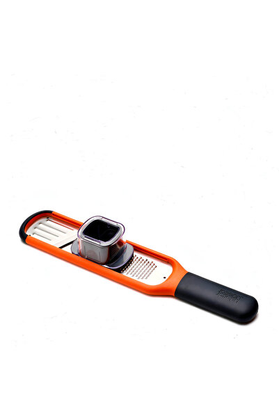Joseph Joseph JJ Handi-Grate 2 في 1 مبشرة وتقطيع صغيرة - برتقالي
