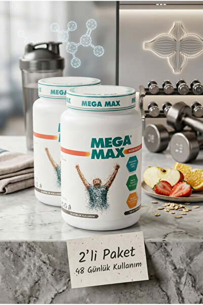 Megamax Kilo Almaya Yardımcı Toz Besin Desteği 240 gr (2 Adet)