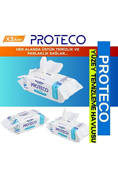 Fomex Preteco Yüzey Temizleme Havlusu 3 Adet