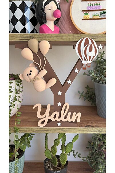 MOLDİVERSE3D KİŞİYE ÖZEL DEKORATİF HARF--MODEL YALIN-23 CM