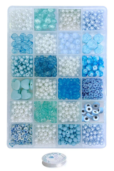 By MO Accessories Kit de design pentru realizarea de bijuterii, brățări și co...