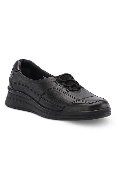 Forelli 21306 Hefa Black Women's Genuine Leather Shoes