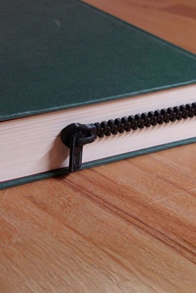 Doa Koleksiyon Colorful Decorative Bookmark with Zipper Design