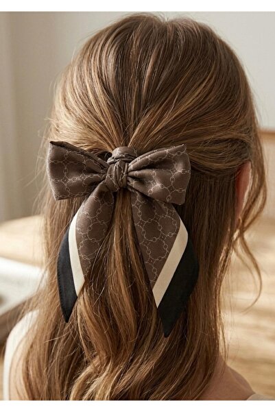 Mavi Masal Desenli Mini Fular Aksesuar Masalscarf