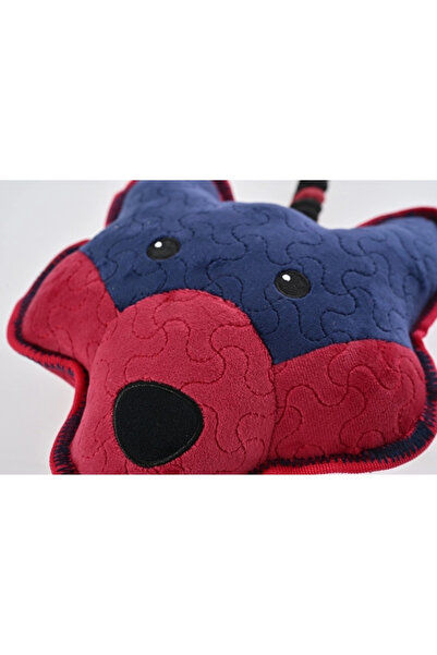 Pet Luxe Tough Bite Wolf 900 Newton Durable Dog Plush Toy