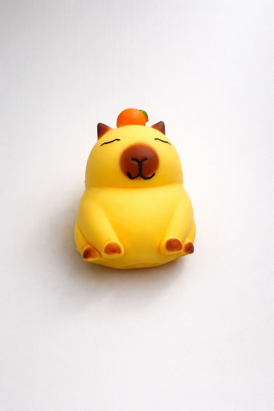 Kawai Capybara figürlü squshy sıkma oyuncağı