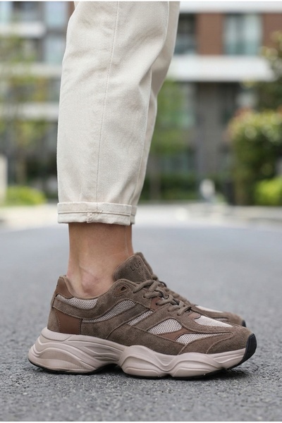 Lufian 122230036 Mery Mark 90-60 Unisex Sneaker Ayakkabı BEJ