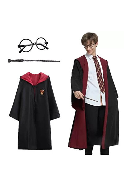 Kanonik Education Σετ παιδικής στολής με κουκούλα Harry Potter Gryffindor 5-6...