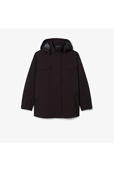 Lacoste Oversized Mid Length Waterproof Parka - BF0021-00-3LA