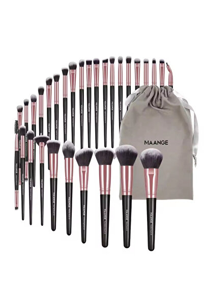 Choice مجموعة فرش مكياج احترافية من مانج، مكونة من 30 قطعة، من كريم الأساس، و...