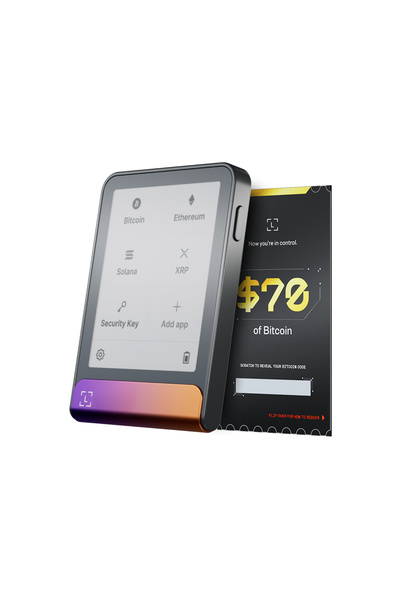 Ledger Flex Demir Fuşya Kripto Donanım Cüzdanı ve Recovery Key + 70$ Değerind...