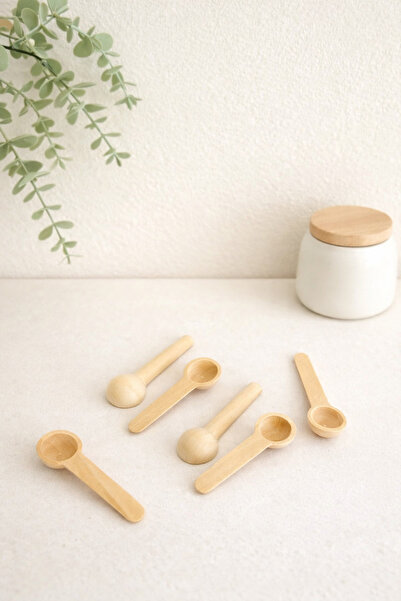 KaiHome Set of 6 Wooden/bamboo Mini Spice Spoons